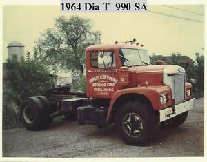1964 Dia T 990 SA Adams Transit Truck